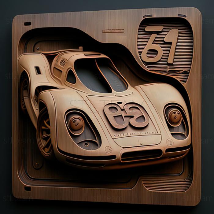 3D model Porsche 917 (STL)